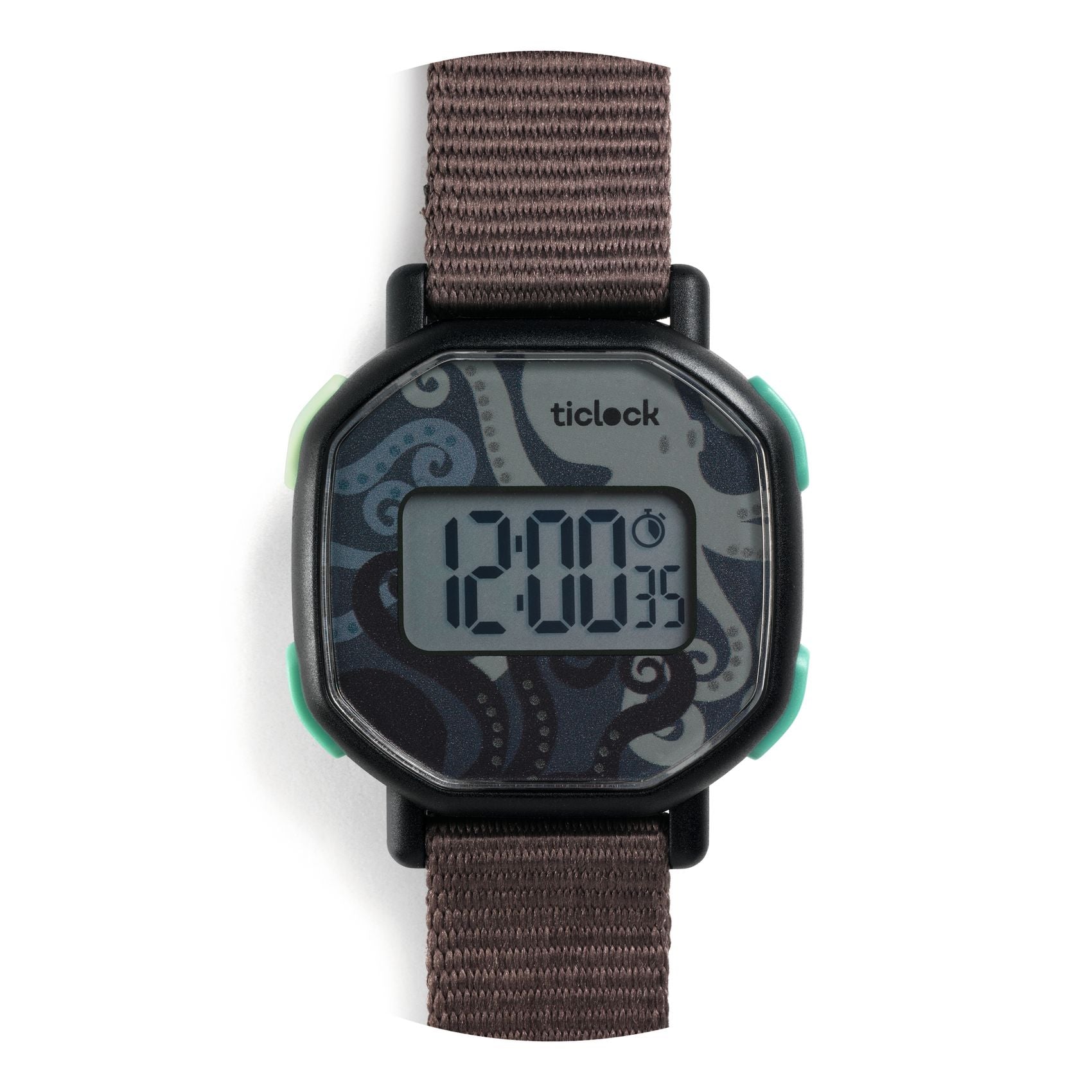 Djeco | Ticlock Orologio Digitale Nero Black Octopus | DD00457
