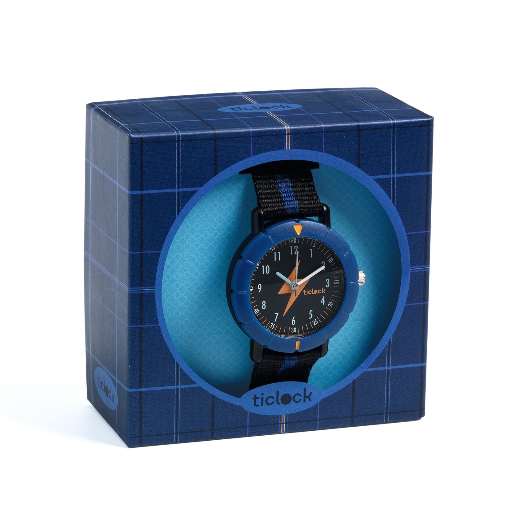 Ticlock - Orologio Da Polso Blue Nero - Sport Watches Flash Blue