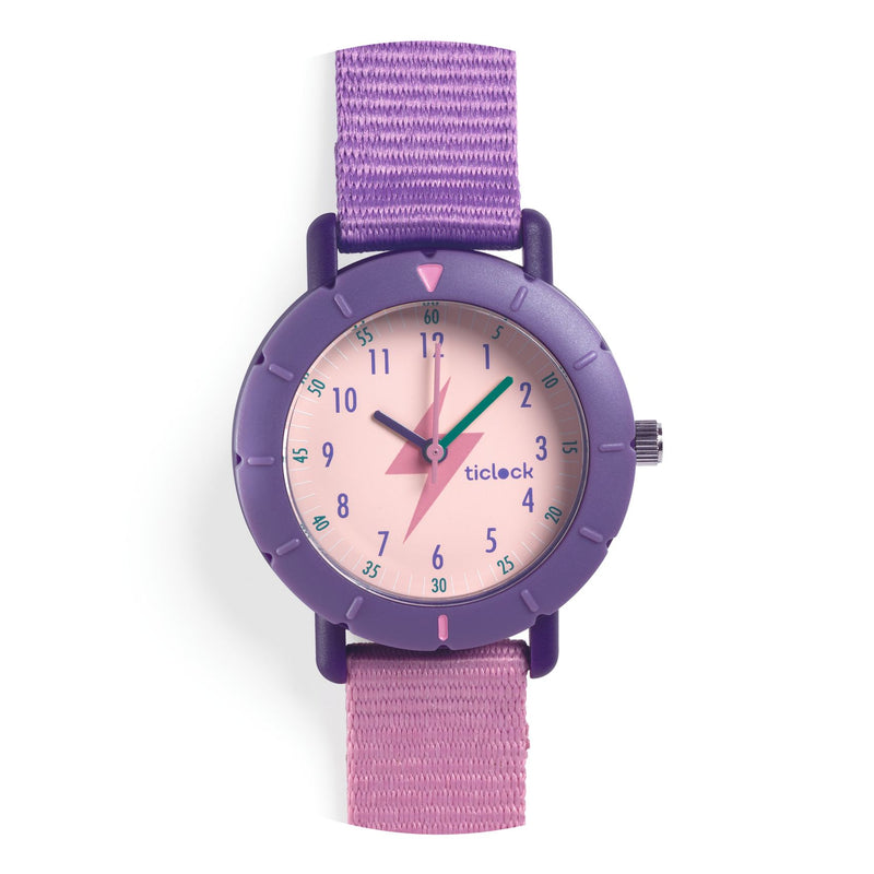 Ticlock - Orologio Da Polso Purple Flash Sport Watches