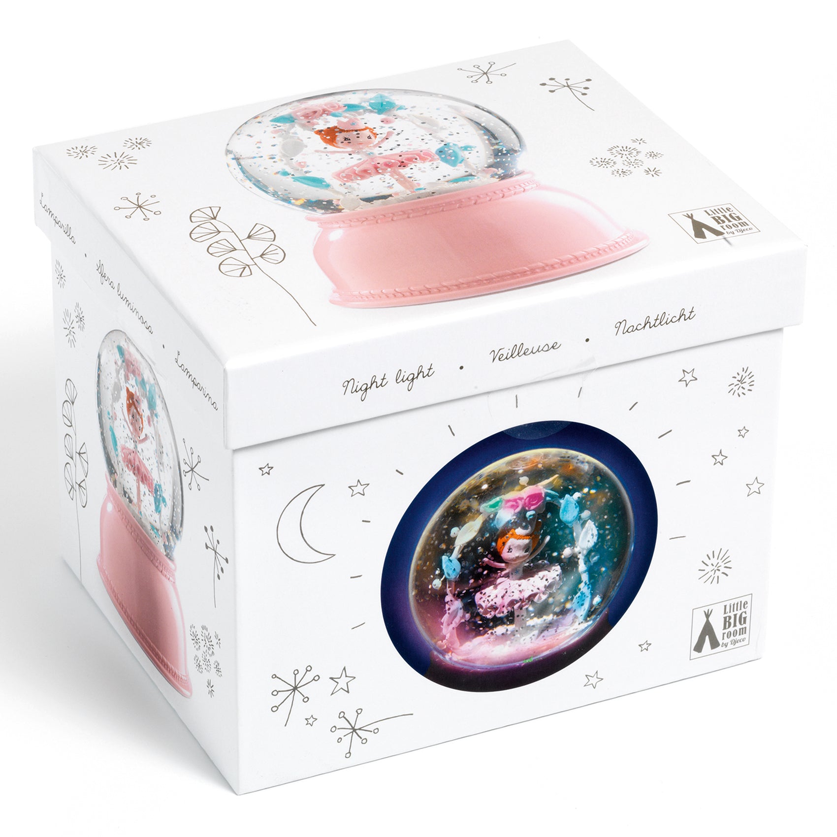 Palla di Neve e Luce Notturna Ballerina - Snowball Nightlight Ballerine