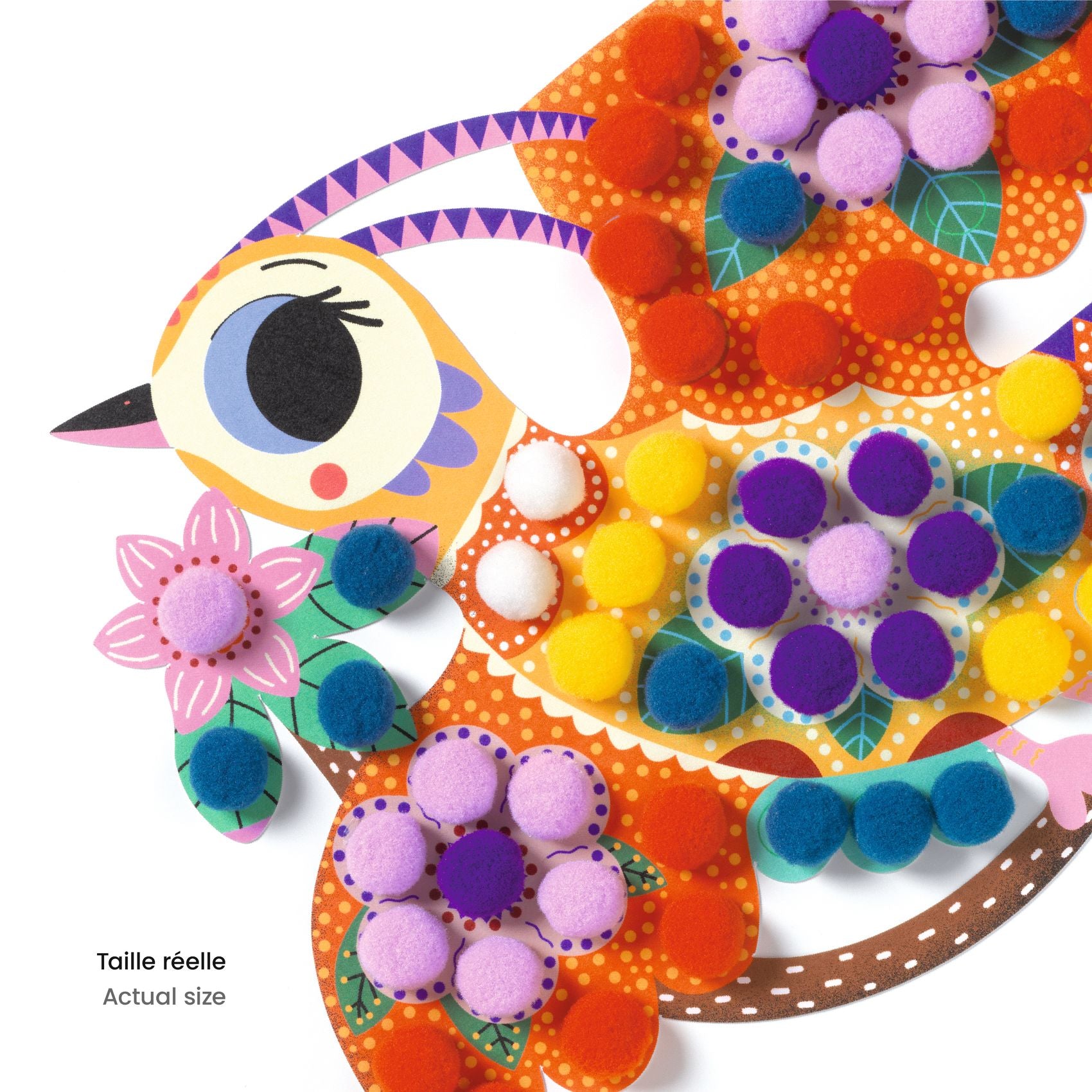 Collage Sagome e Pompon - Shapes and Bobbles Assorted (DJ00070)