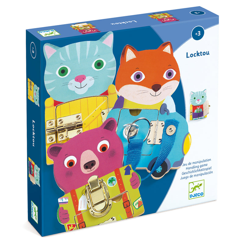 Animali con Serrature Gatto Volpe Orso Locktou