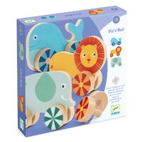 Vis'n'roll Gioco in Legno Avvita e Svita