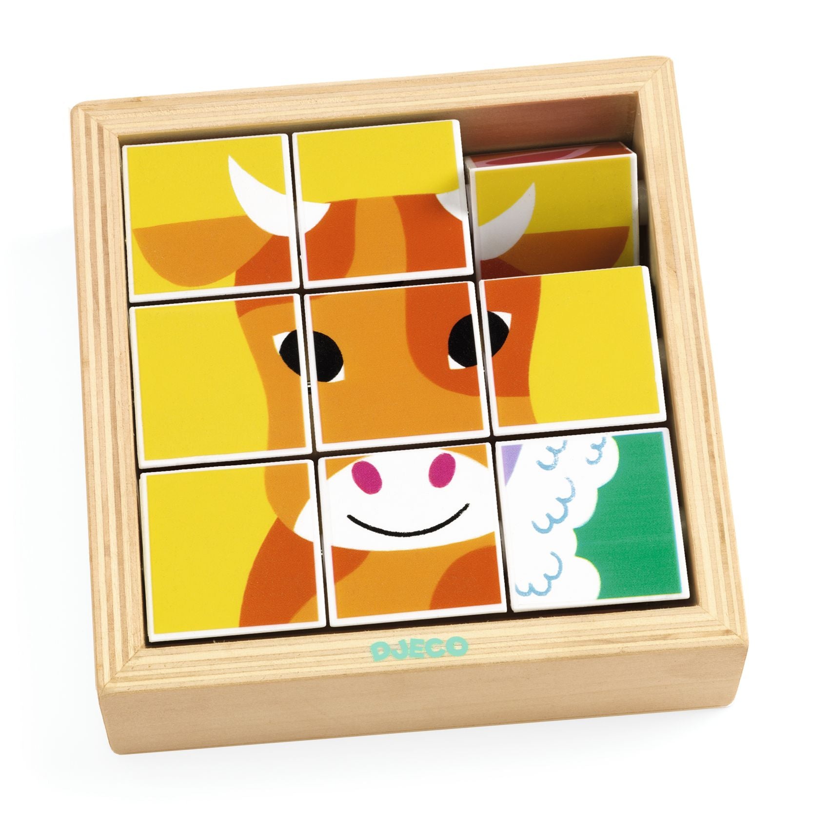 Djeco Animoroll Puzzle in Legno Animali Fattoria – LDTShop