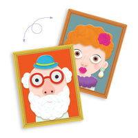 Djeco | Gioco Magnetico Inzebox Portraits Ritratti | DJ03072