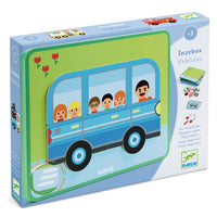 Djeco | Gioco Magnetico Inzebox Vehicles Veicoli | DJ03074