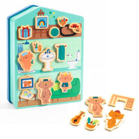 Djeco | Gioco Magnetico Inzebox InzeHouse | DJ03089