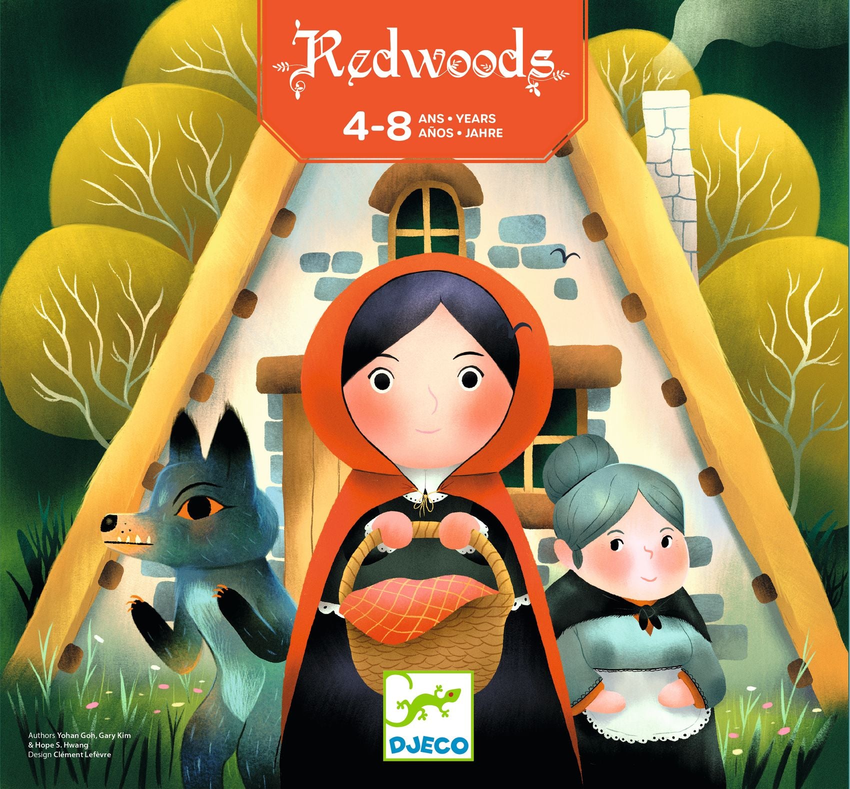 Redwoods Gioco da Tavola di Cappuccetto Rosso (DJ05269)