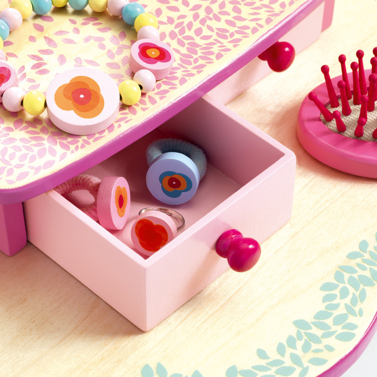 Toelette Dressing Table Specchiera - Toeletta Flora