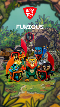 Djeco | Arty Toys Furious Guerriero Animale Terrible Monster | DJ06839