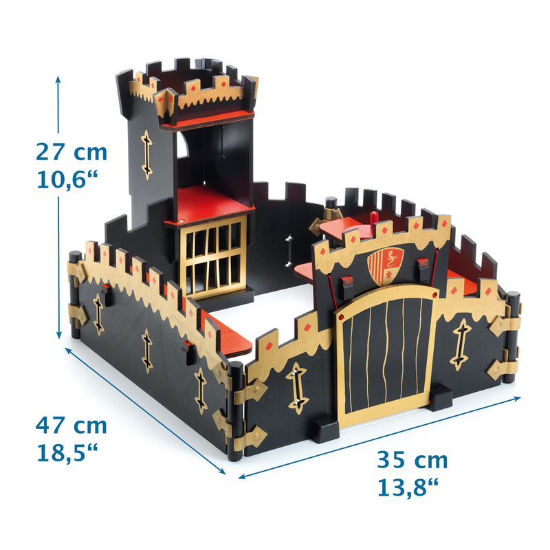 Arty Toys - Cavalieri Castello Kinghts Ze Black Castel