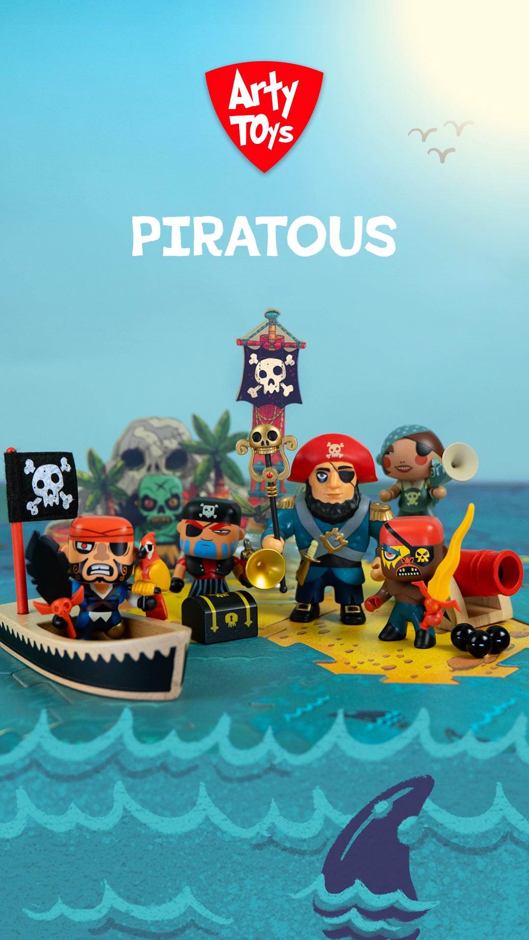 Djeco | Arty Toys Pirata Tatoo | DJ06804