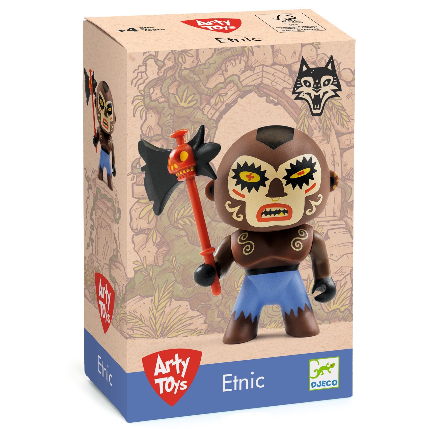 Djeco | Arty Toys Furious Guerriero Animale Etnic | DJ06802