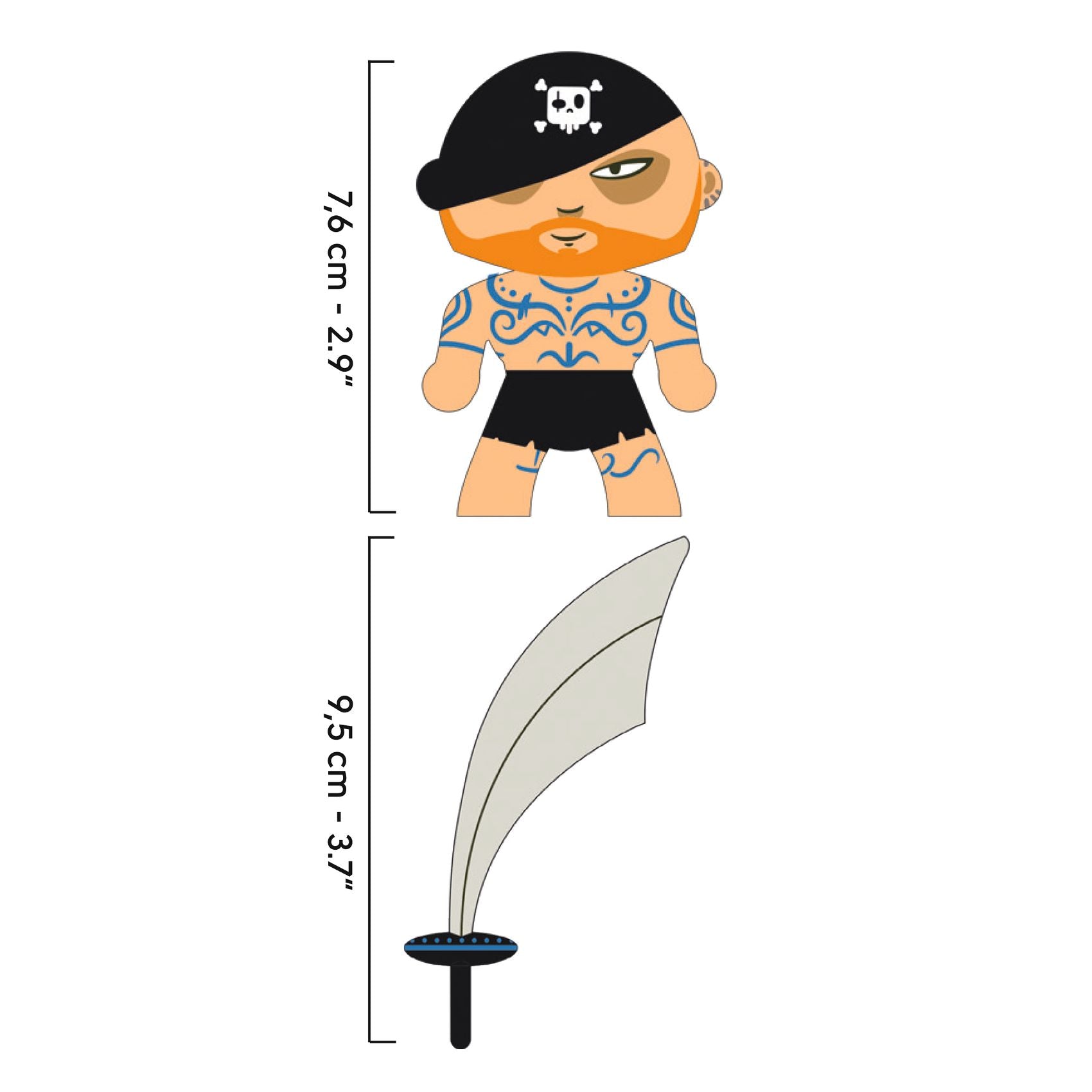 Djeco | Arty Toys Pirata Tatoo | DJ06804