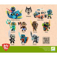 Djeco | Arty Toys Furious Guerriero Animale Terrible Monster | DJ06839