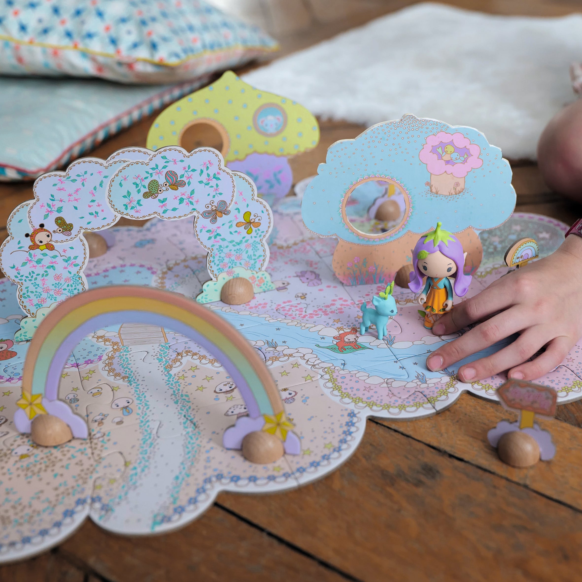 Tinyly - Puzzle Lily & Polo - Puzzl'Up Lily & Polo - 24pcs + 9 pcs