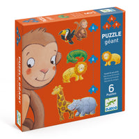 Djeco | Puzzle Gigante Marmoset & Friends | DJ07114