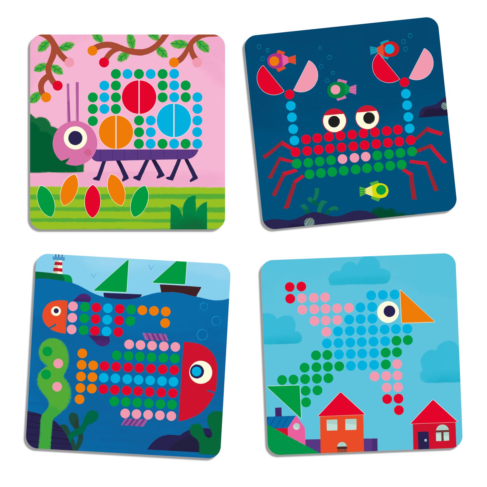 Djeco | Primo Mosaico Mini Animo | DJ08239