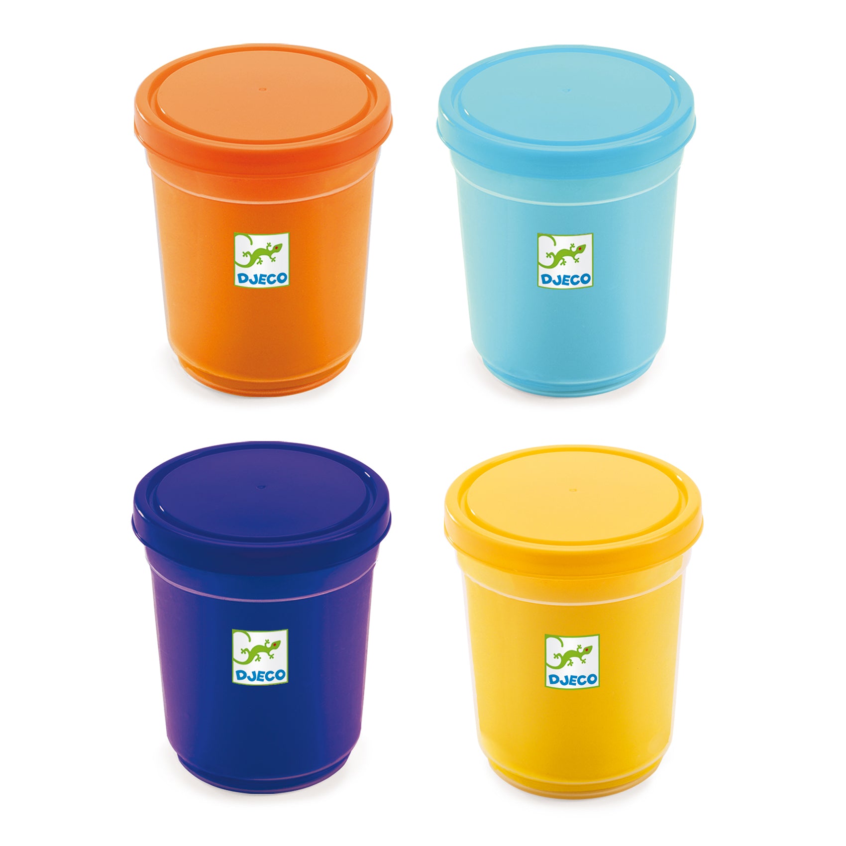 Set 4 Vasetti Pasta da Modellare - 4 Tubes of Play Dogh Nature
