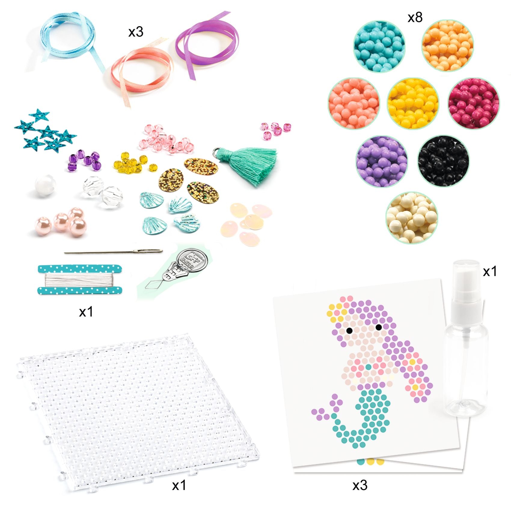Artistic Aqua Sea Charm