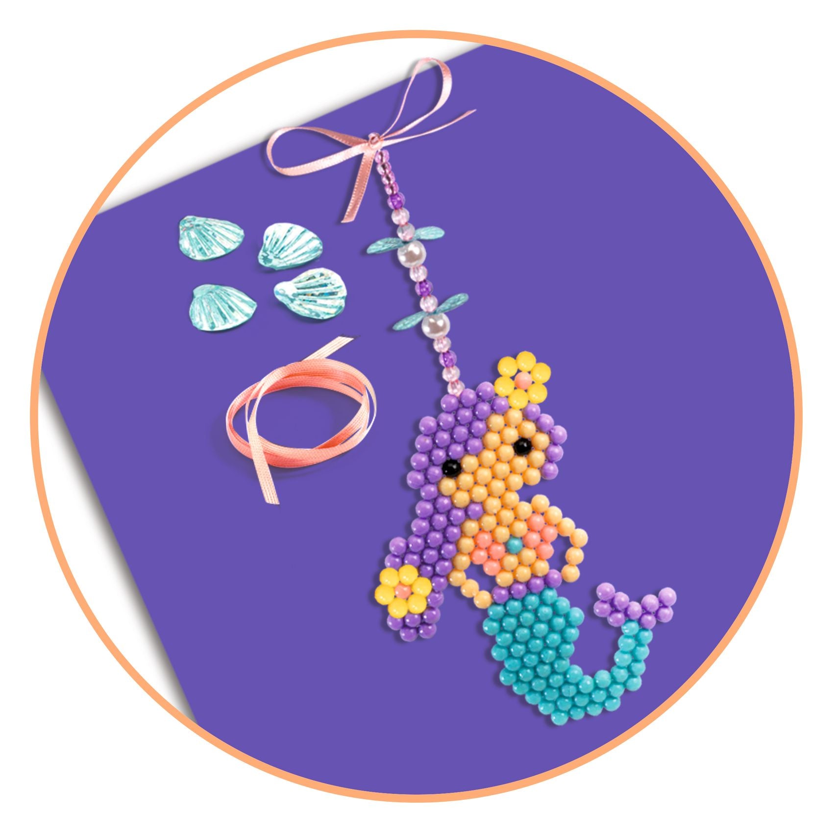 Artistic Aqua Sea Charm