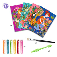 Il Profumo dei Fiori Quadri con Glitter - Glitter Pictures The Scent of Flowers (DJ09508)