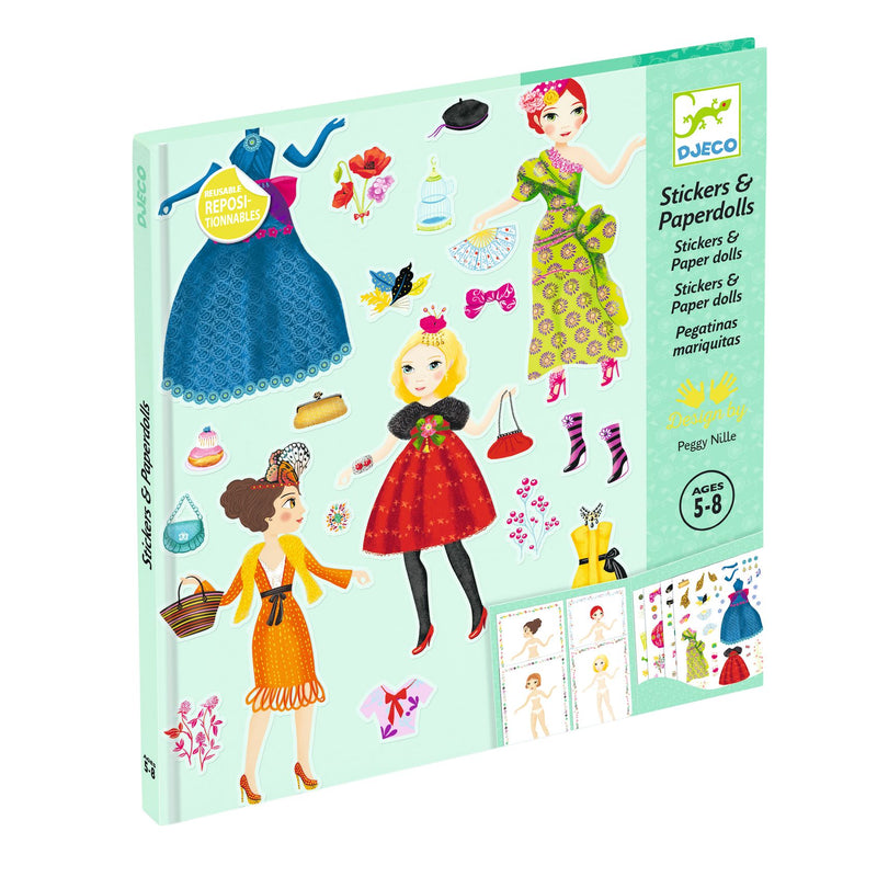 Stickers Paper Dolls - Massive Fashion