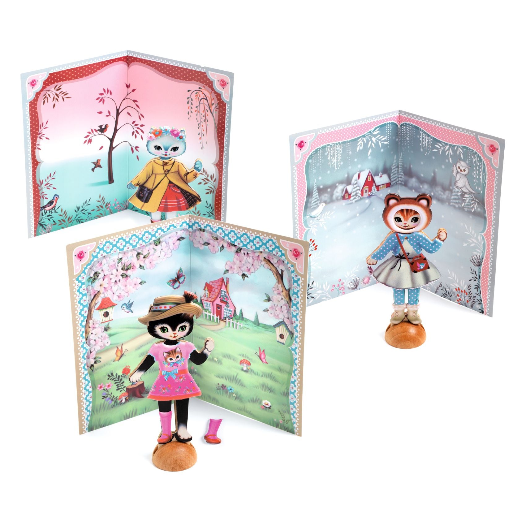 Kit Creativo Collage Piccolo Guardaroba - Collage Little Wardrobe (DJ09859)