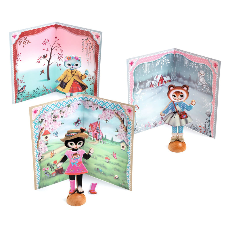 Kit Creativo Collage Piccolo Guardaroba - Collage Little Wardrobe (DJ09859)