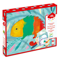 Kit di Pittura Facile e Pulita Piccoli Scarabocchi - Easy Clean Painting Small scribbling