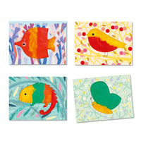 Kit di Pittura Facile e Pulita Piccoli Scarabocchi - Easy Clean Painting Small scribbling