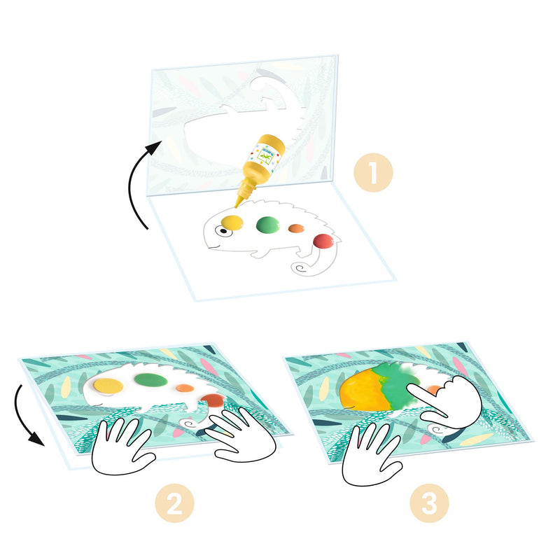 Pittura Facile e Pulita Piccoli Scarabocchi - Easy Clean Painting. Small Scriblling (DJ09878)