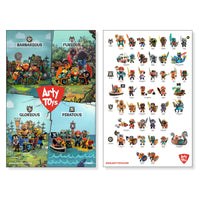 Djeco | Arty Toys Furious Guerriero Animale Terrible Monster | DJ06839