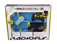 Drone Radiofly Space Dream 32 Radiocomandato RC Radiocom Richiudibile con Custodia