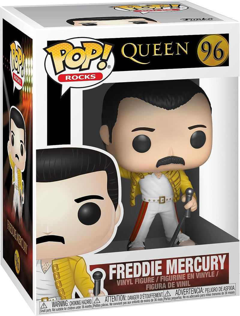 FUNKO POP! ROCKS: QUEEN 96 FREDDIE MERCURY WEMBLEY 1986