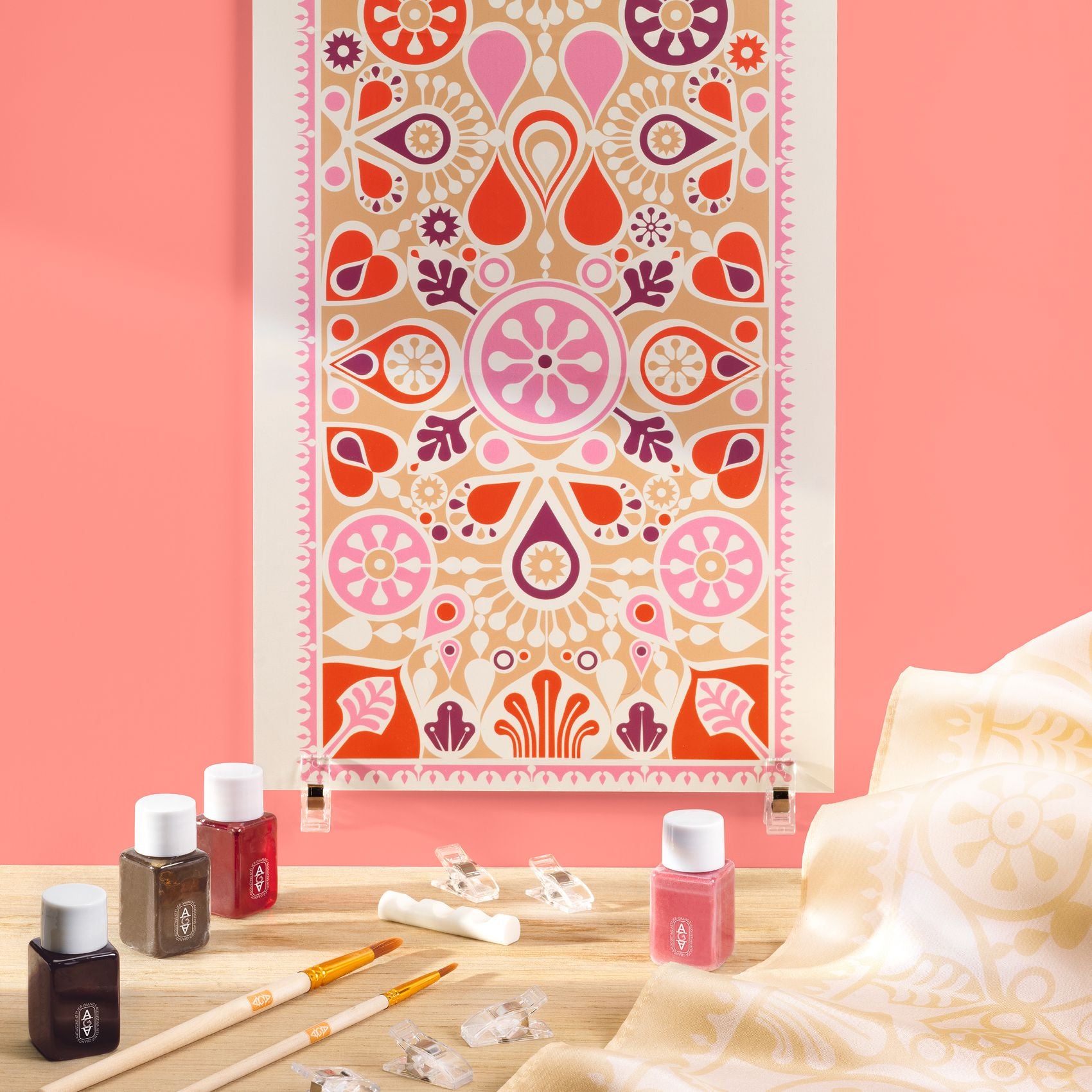 Djeco | Atelier 11 Pittura su Seta Ateliers Grands Augustinis | GA10011
