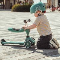 Scoot and Ride | Casco XXS-S (45-51 Cm) Verde Forest | 96361