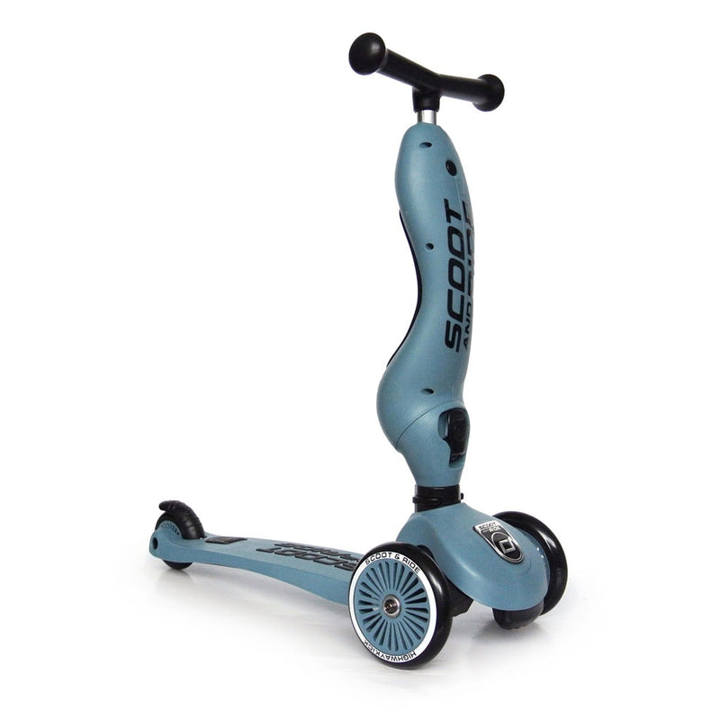 Monopattino e Triciclo 2 in 1 - Highwaykick 1 Steel