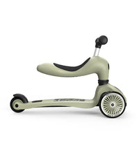 Scoot and Ride | Monopattino 2 in 1 Highwaykick 1 Verde Olive | HIGHWAYKICK1-OLIVE