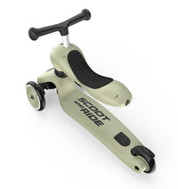 Scoot and Ride | Monopattino 2 in 1 Highwaykick 1 Verde Olive | HIGHWAYKICK1-OLIVE