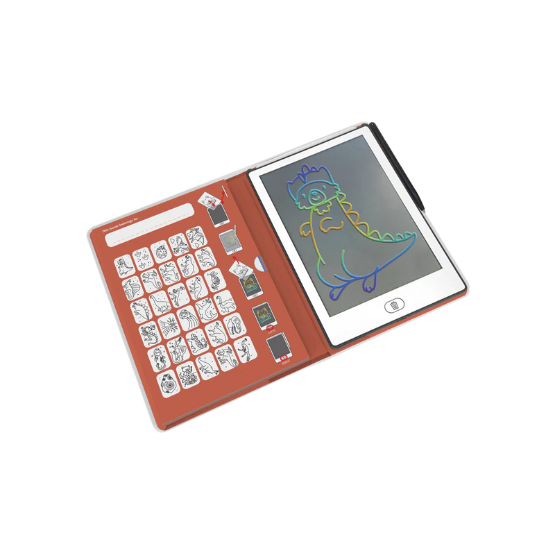 Tavoletta da Disegno Kidydraw Mini Dinosauri - Kidydraw-Mini Drawing Tablet Dinosaurus