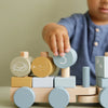 Trenino in Legno Impilabile Oceano - Stacking Train Sailors Ocean