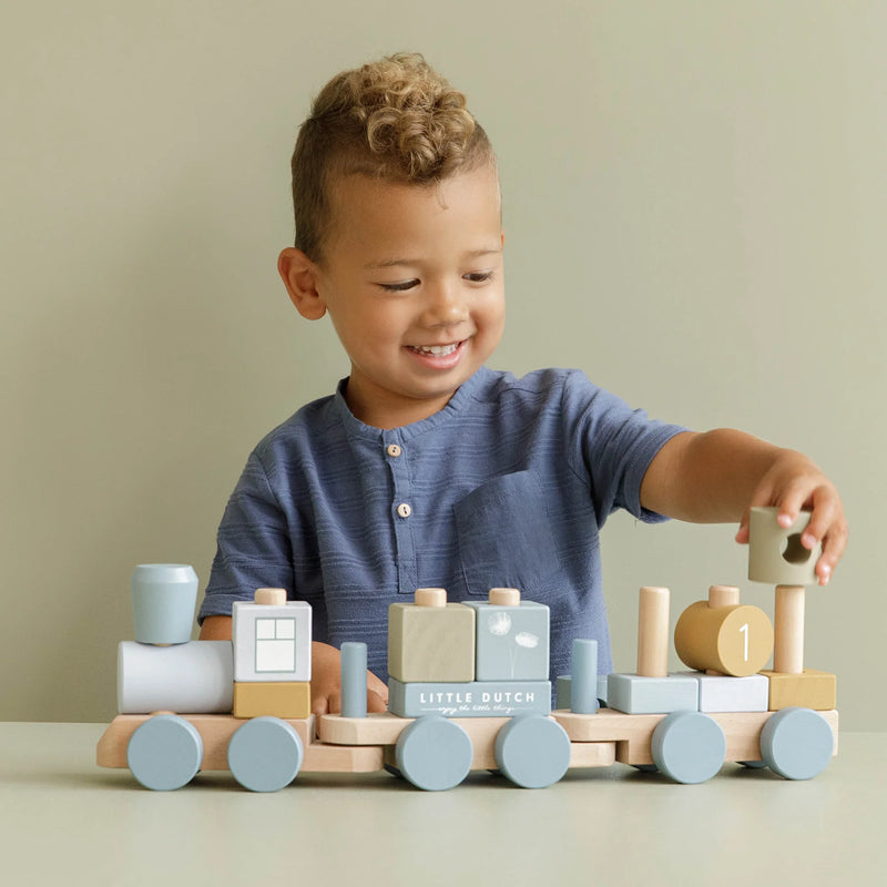 Trenino in Legno Impilabile Oceano - Stacking Train Sailors Ocean