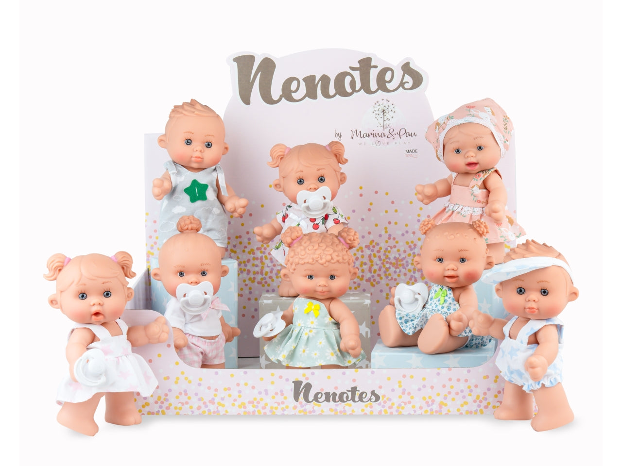 Marina & Pau | Bambola Profumata Nenotes Basic Kids Assortita | 2974