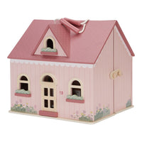 Casa delle Bambole Portatile in Legno