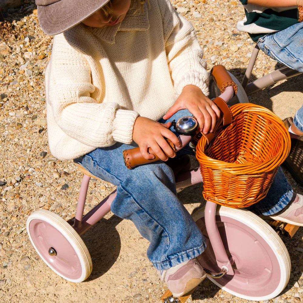 Banwood | Triciclo Vintage Rosa Dustypink | BW-TRIKE-DUSTYPINK