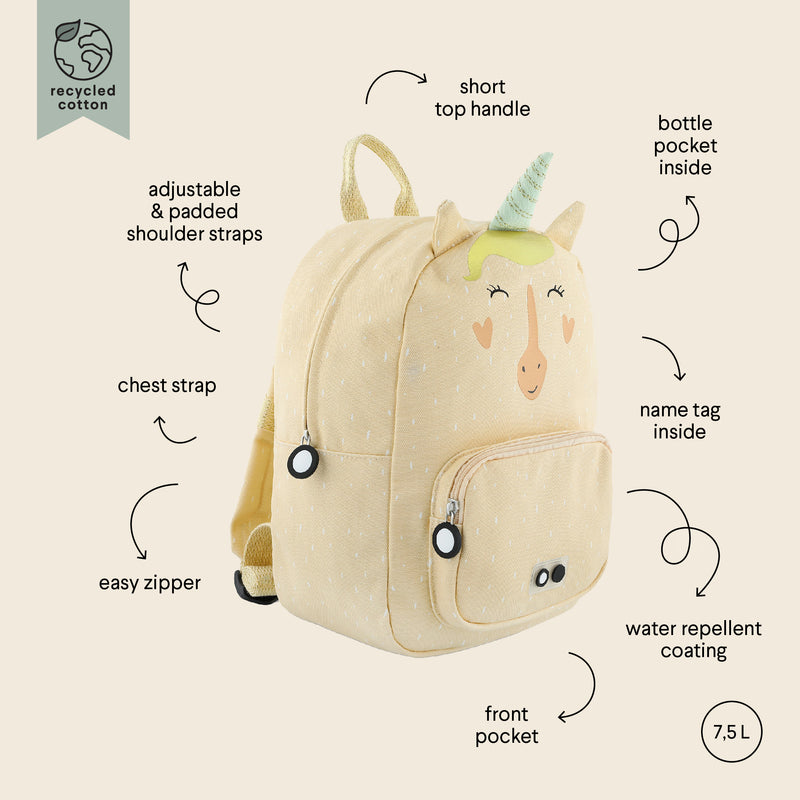 Zaino Unicorno Mrs. Unicorn Backpack Large 7,5 L