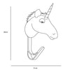 Appendiabiti Unicorno Bianco - White Unicorn Coat Hanger