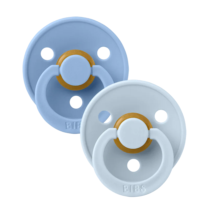 Bibs | Colour Ciuccio Blue/Steel Taglia 1 (0-6 Mesi) | 110214