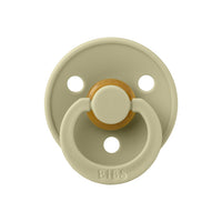 Bibs | Colour Ciuccio Round Khaki/Dusty Blue Taglia 1 (0-6 Mesi) | 110406